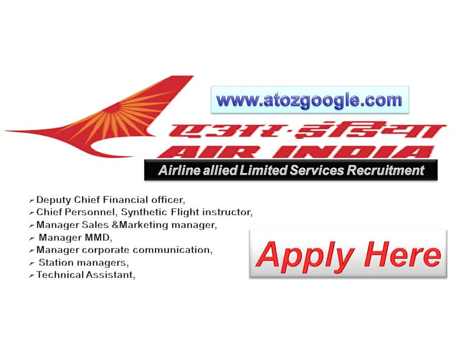 Air India recruitment 2018