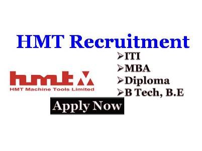HMT Recruitment 2018 for ITI Diploma B Tech MBA Jobs in Kerala