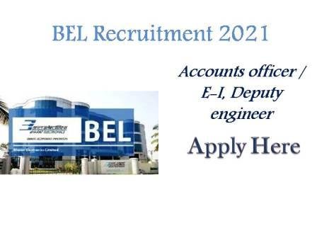 BEL recruitment jobs 2021 BEl Thales systems limited ( BTSL) Bangalore is a defence public sector undertaking under the ministry