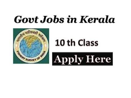 Govt Jobs In Kerala