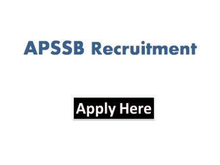 APSSB Recruitment 2022