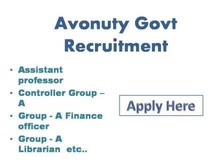 Avonuty Govt Recruitment 2022 Avinashilinga institute for home science and Higher Education for Women, Coimbatore