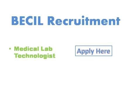 BECIL Recruitment 2021 Broadcast Engineering Consultants India Limited (A Government of India Enterprise under Ministry of Information