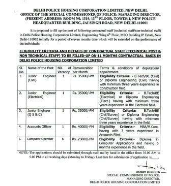 DELHI POLICE RECRUITMENT 2021