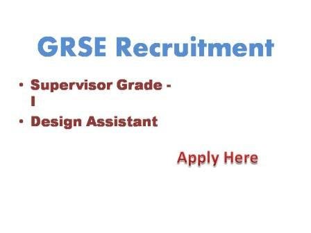 GRSE Recruitment 2021