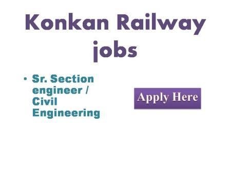 Konkan Railway jobs 2022
