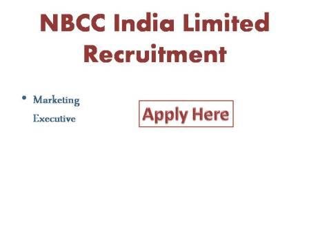 NBCC India Limited Recruitment 2021