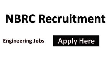NBRC Recruitment 2021