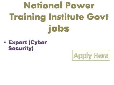 National Power Training Institute Govt jobs 2022 National power training institute is an autonomous organization under