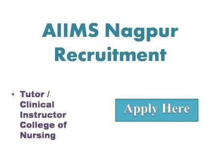 AIIMS Nagpur Recruitment 2022