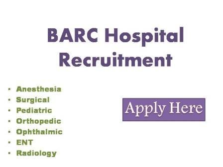BARC Hospital Recruitment 2022