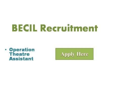 BECIL Recruitment 2022