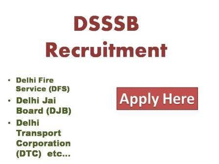 DSSSB Recruitment 2022