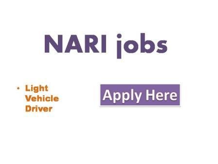 NARI jobs 2022
