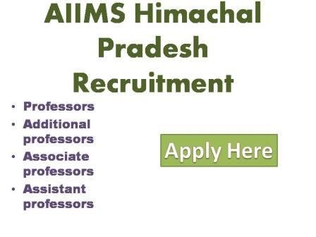 AIIMS Himachal Pradesh Recruitment 2022