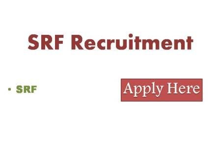 SRF Recruitment 2022