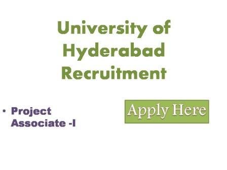 University of Hyderabad Recruitment 2022