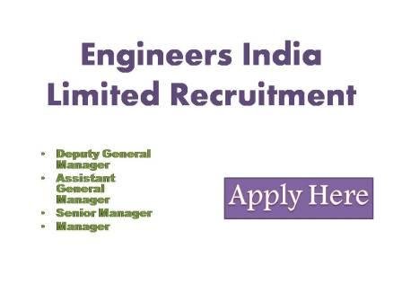 Engineers India Limited Jobs