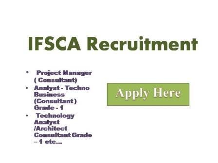 IFSCA Recruitment 2022