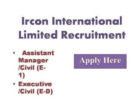 Ir con International Limited Recruitment