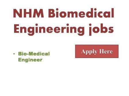 NHM Biomedical Engineering jobs