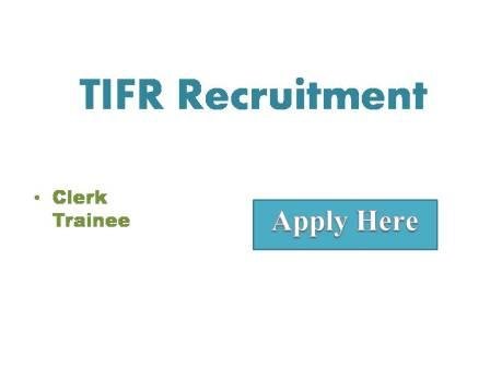 TIFR Recruitment 2022