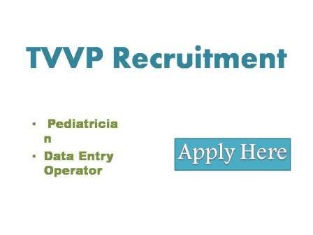 TVVP Recruitment 2022