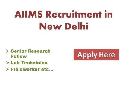 AIIMS Recruitment In New Delhi