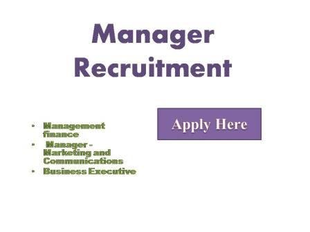 Manager Recruitment 2022