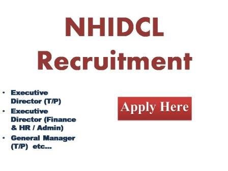 NHIDCL Recruitment 2022