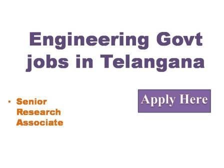 Engineering Govt jobs in Telangana 2022