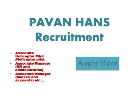 PAVAN HANS Recruitment 2022