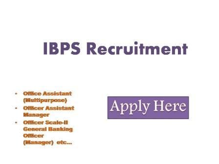 IBPS Recruitment 2022
