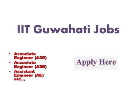 IIT Guwahati Jobs