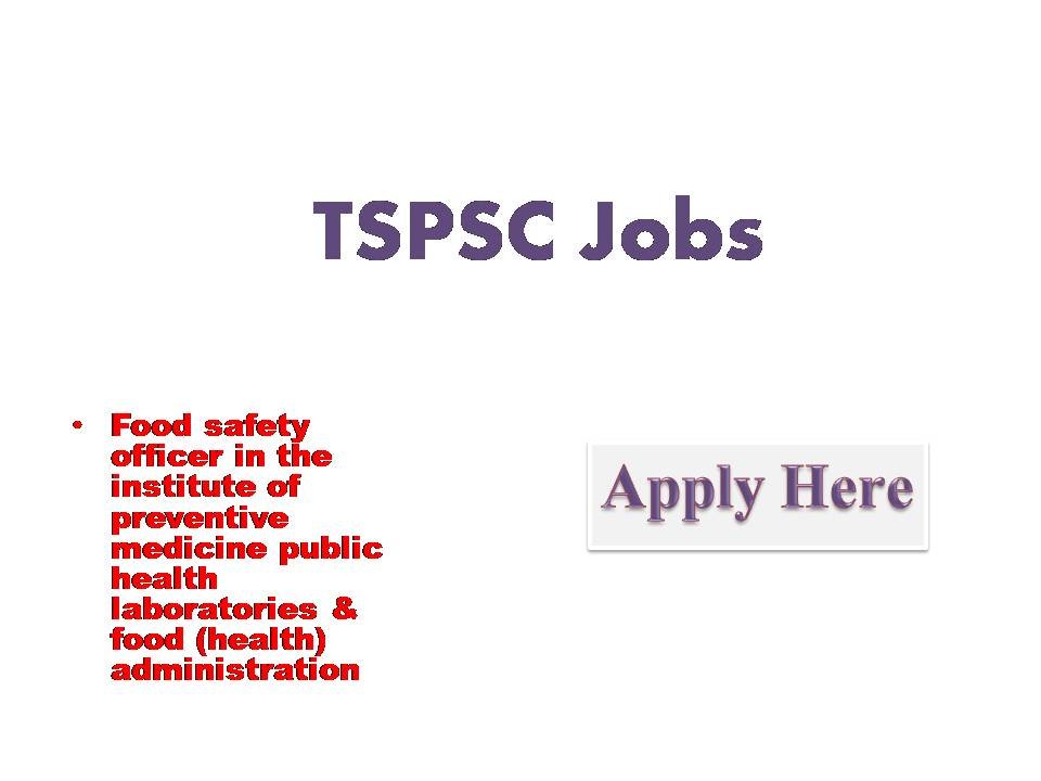 TSPSC Jobs 2022