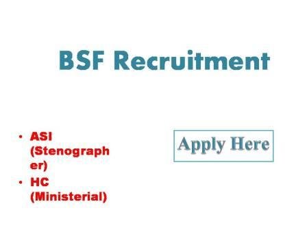 BSF Recruitment 2022 Online applications are invited from eligible male and female Indian citizens to fill up the under-mentioned