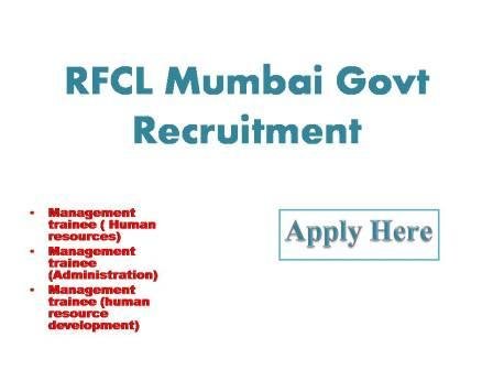 RFCL Mumbai Govt Recruitment 2022 Rashtriya chemicals and fertilizers limited (RCF Ltd) is a leading profit-making company