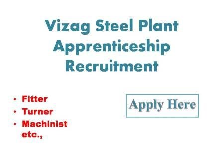 Vizag Steel Plant Apprenticeship Recruitment 2022