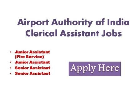 Airport Authority of India Clerical Assistant Jobs 2022 Airports Authority of India (AAI) s government of India public sector enterprise
