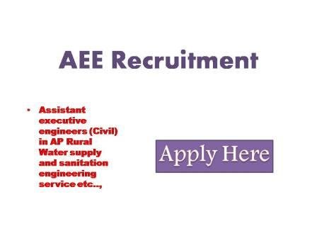 AEE Recruitment 2022 Applications are invited online for recruitment to the post of Assistant Executive Engineers