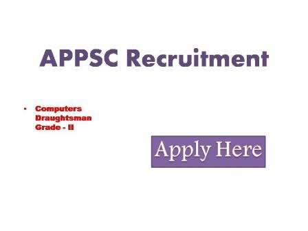 APPSC Recruitment 2022 Applications are invited through an online form eligible candidates for the post of computer