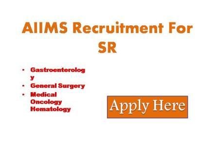 AIIMS Recruitment For SR 2022 AIIMS Jodhpur invites applications from Indian citizens as per the Govt. the Indias Residency
