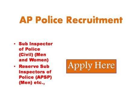 AP Police Recruitment 2022 Government of Andhra Pradesh vides G.O.Ms No. 153 of Home (Services. IV) Department dated