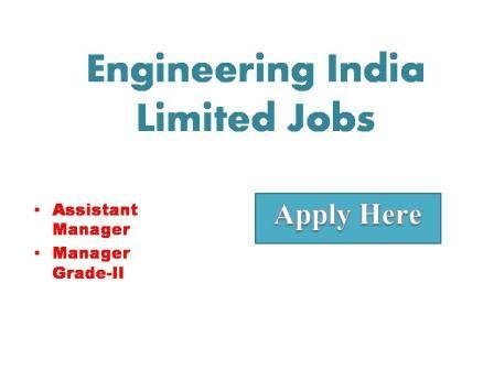 Engineering India Limited Jobs 2022 EPIL Mini Ratna /central  public sector enterprise under the aegis of the ministry of heavy industries