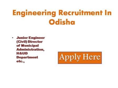 Engineering Recruitment In Odisha 2022 Applications are invited online through the OSSC website from candidates for recruitment to fill