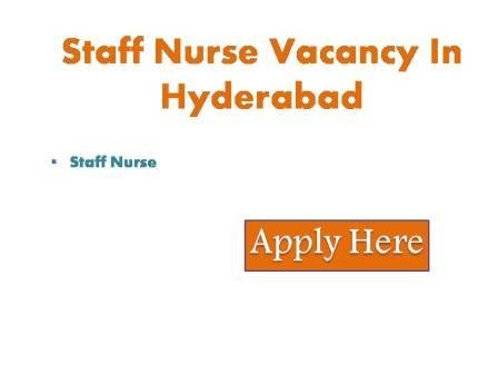 Staff Nurse Vacancy In Hyderabad 2022 Applications are invited to fill up the vacancies of 27 staff nurses to work in Basthi Dawakhanas