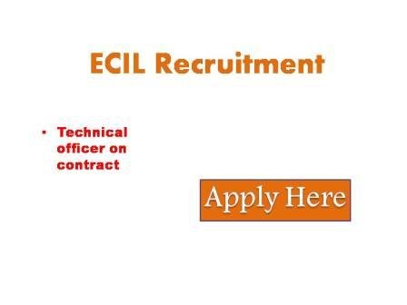 ECIL Recruitment 2023 Electronics Corporation of India Limited is a leading schedule -A public sector enterprise (under
