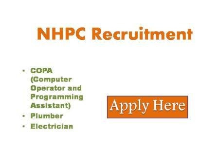 NHPC Recruitment 2023 NHPC Limited is a Mini Ratna Category - I Public Sector undertaking under the ministry of power Govt. of India