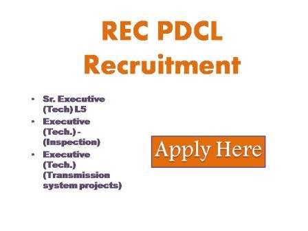 REC PDCL Recruitment 2023