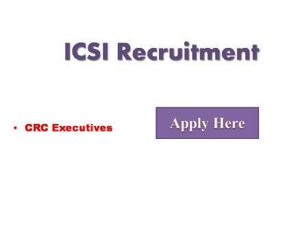 ICSI Recruitment 2023